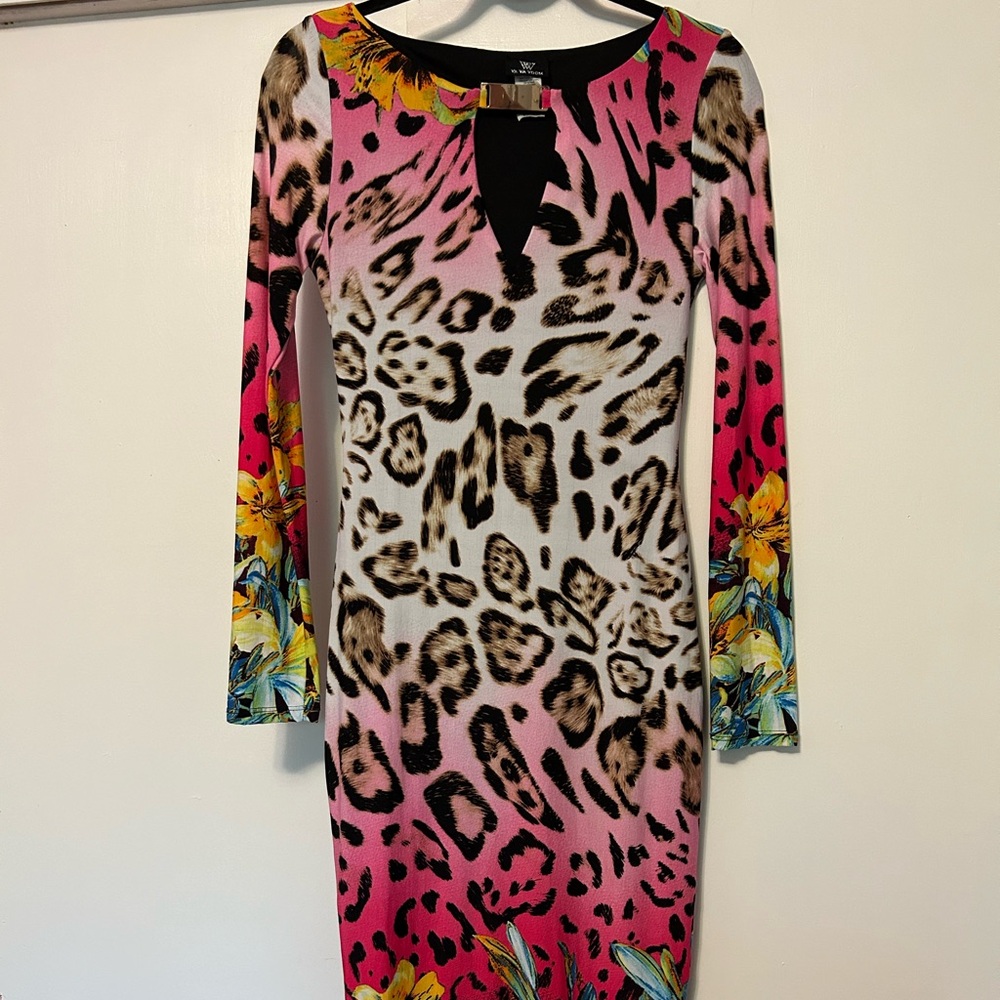Tropical Jungle Bodycon Dress